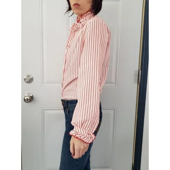 Vintage 70s Striped Button Down‎ - Picture 2 of 4